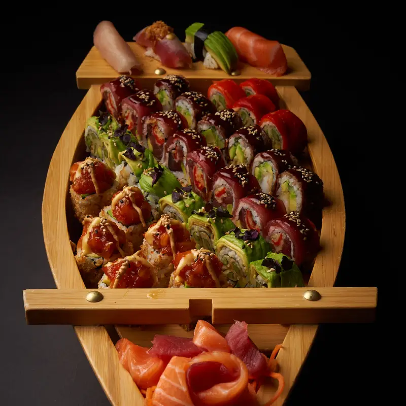 mixed food